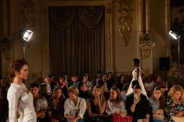 El espíritu heroico de las mujeres, protagonista de los diseños de la 2Âª jornada de GC Colección Bridal (Foto TA)